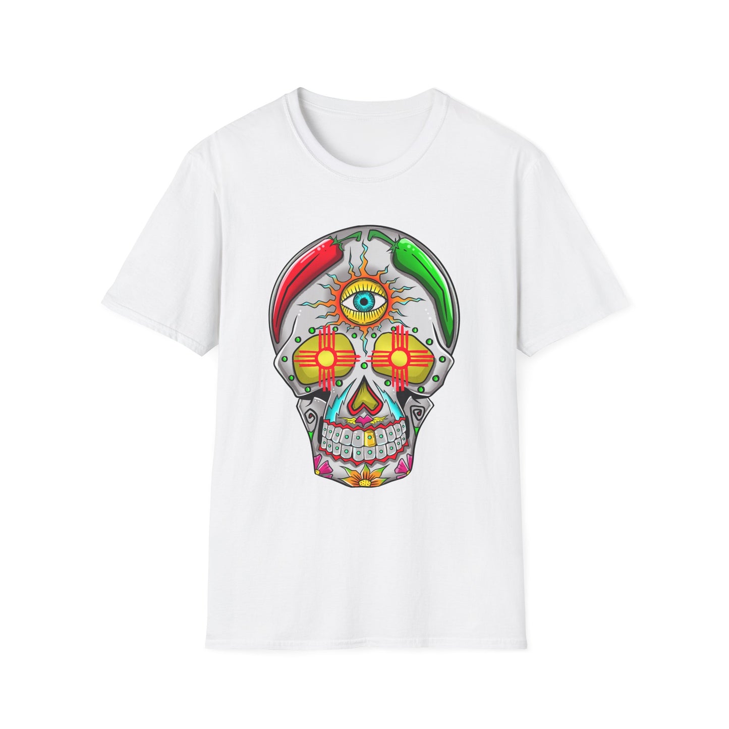Day of the Dead Southwest Style Graphic Tee