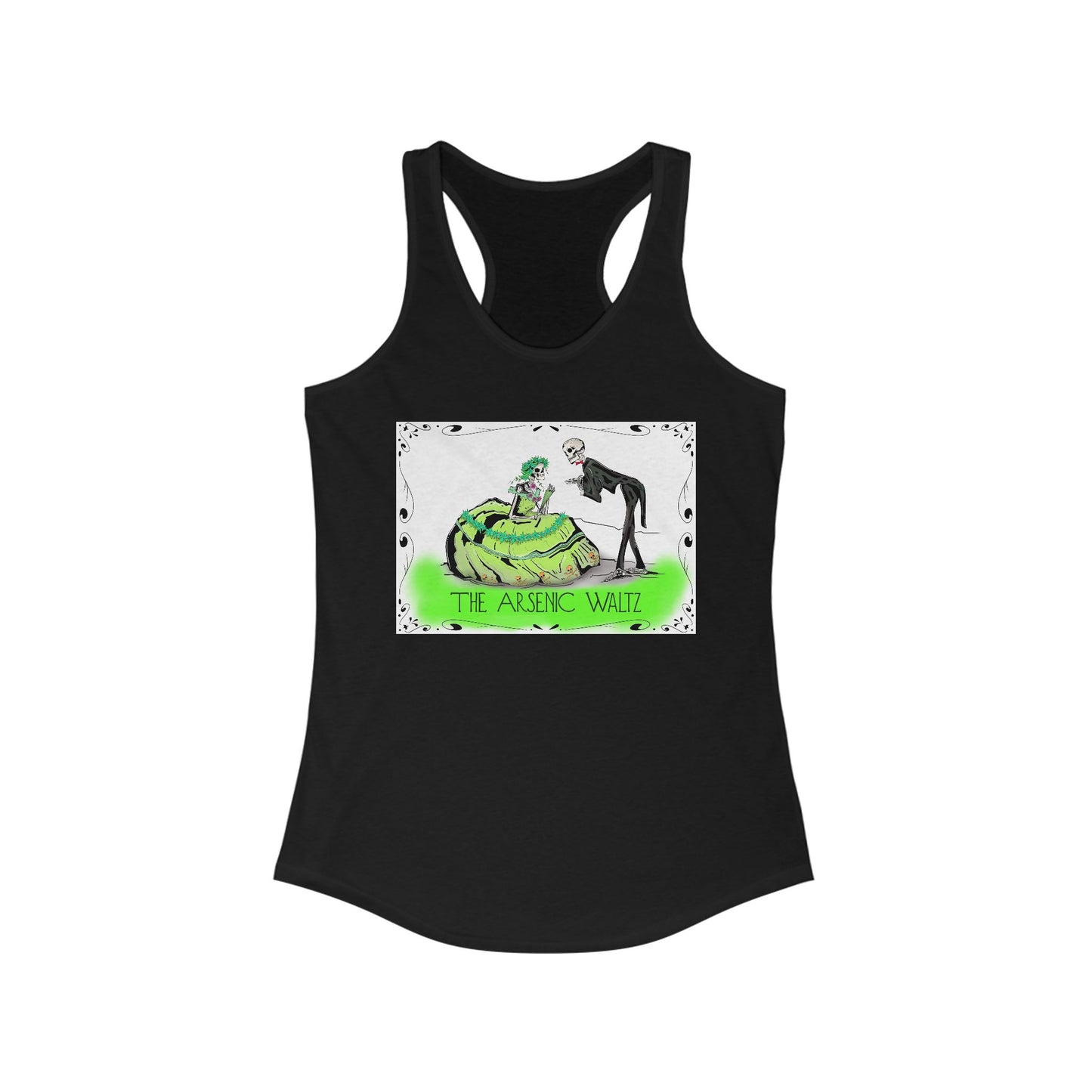 The Arsenic Waltz Women's Racerback Tank