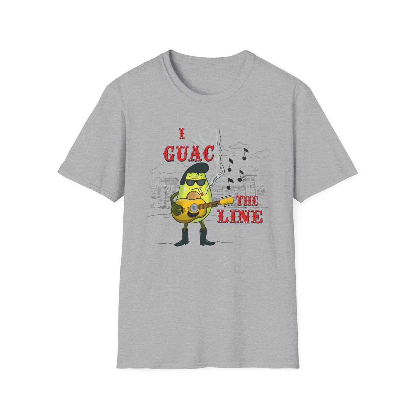 I Guac The Line-Punny Avocado Tee