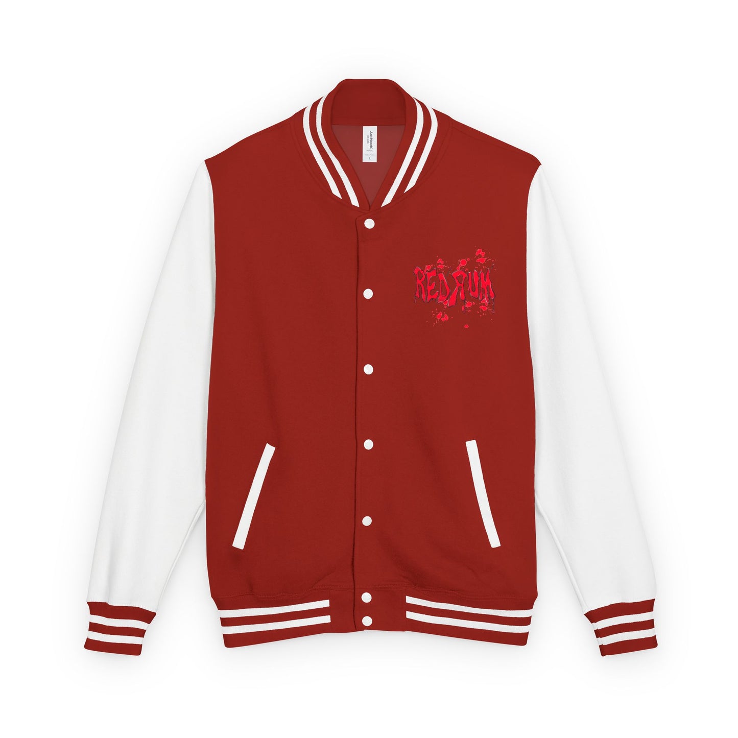 Redrum Graphic Letterman Jacket
