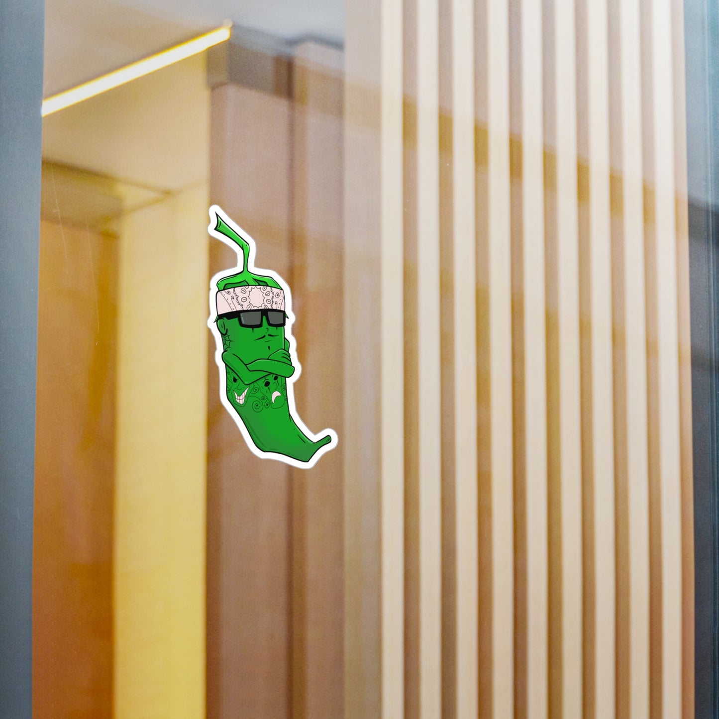 Green Chile Vinyl Sticker