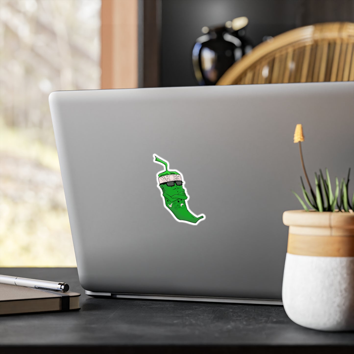 Green Chile Vinyl Sticker
