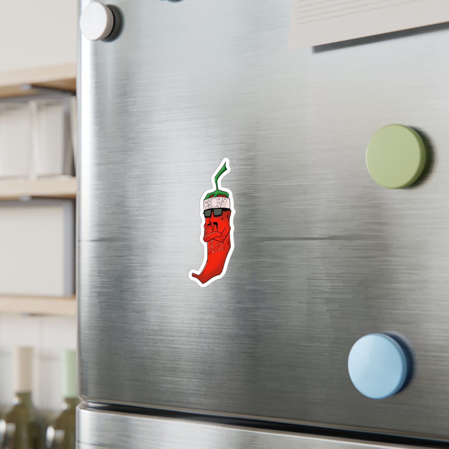 Red Chile Vinyl Sticker