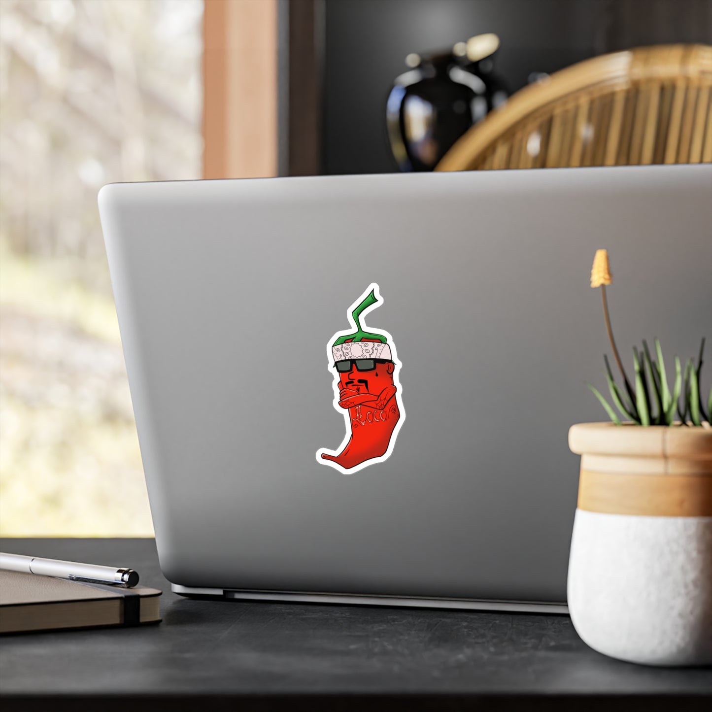 Red Chile Vinyl Sticker