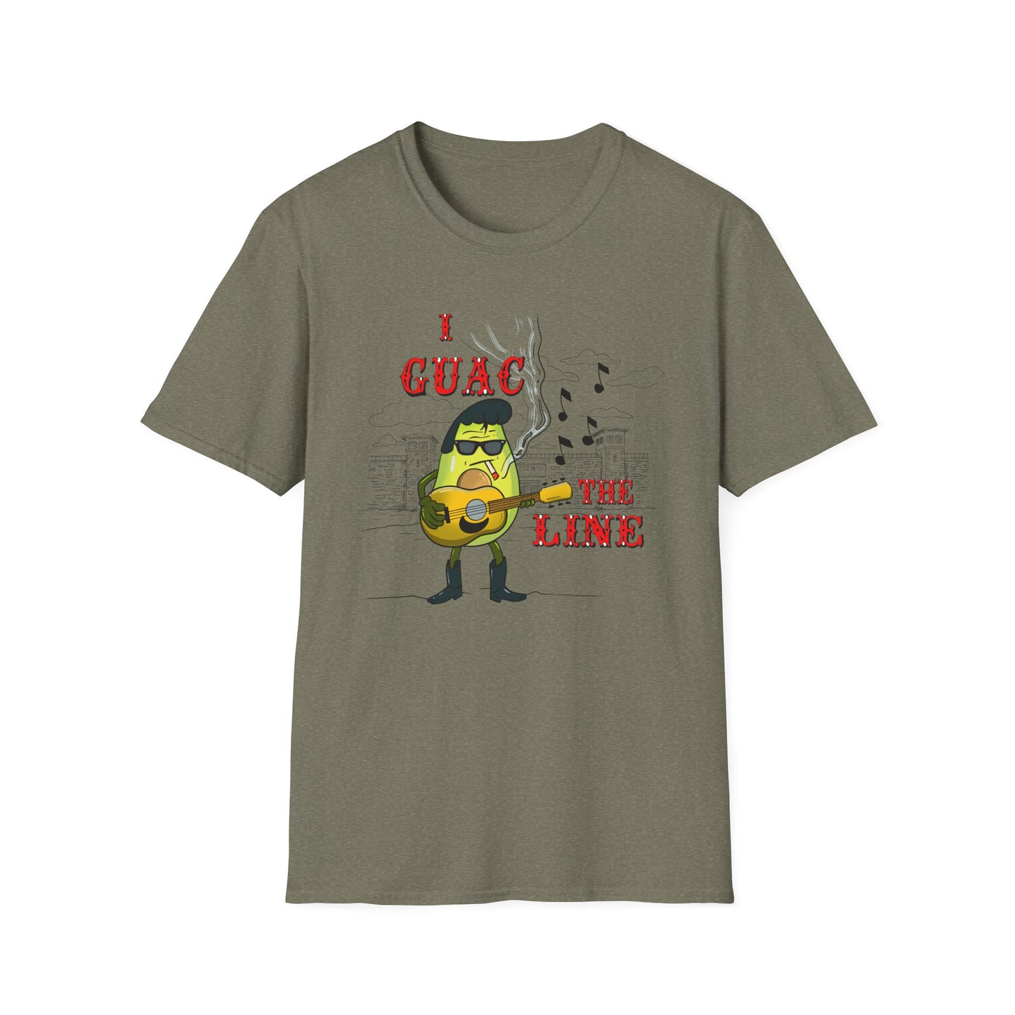 I Guac The Line-Punny Avocado Tee