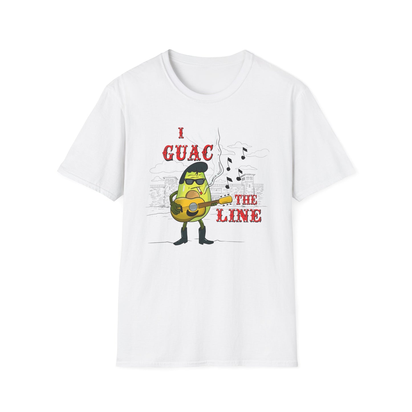I Guac The Line-Punny Avocado Tee