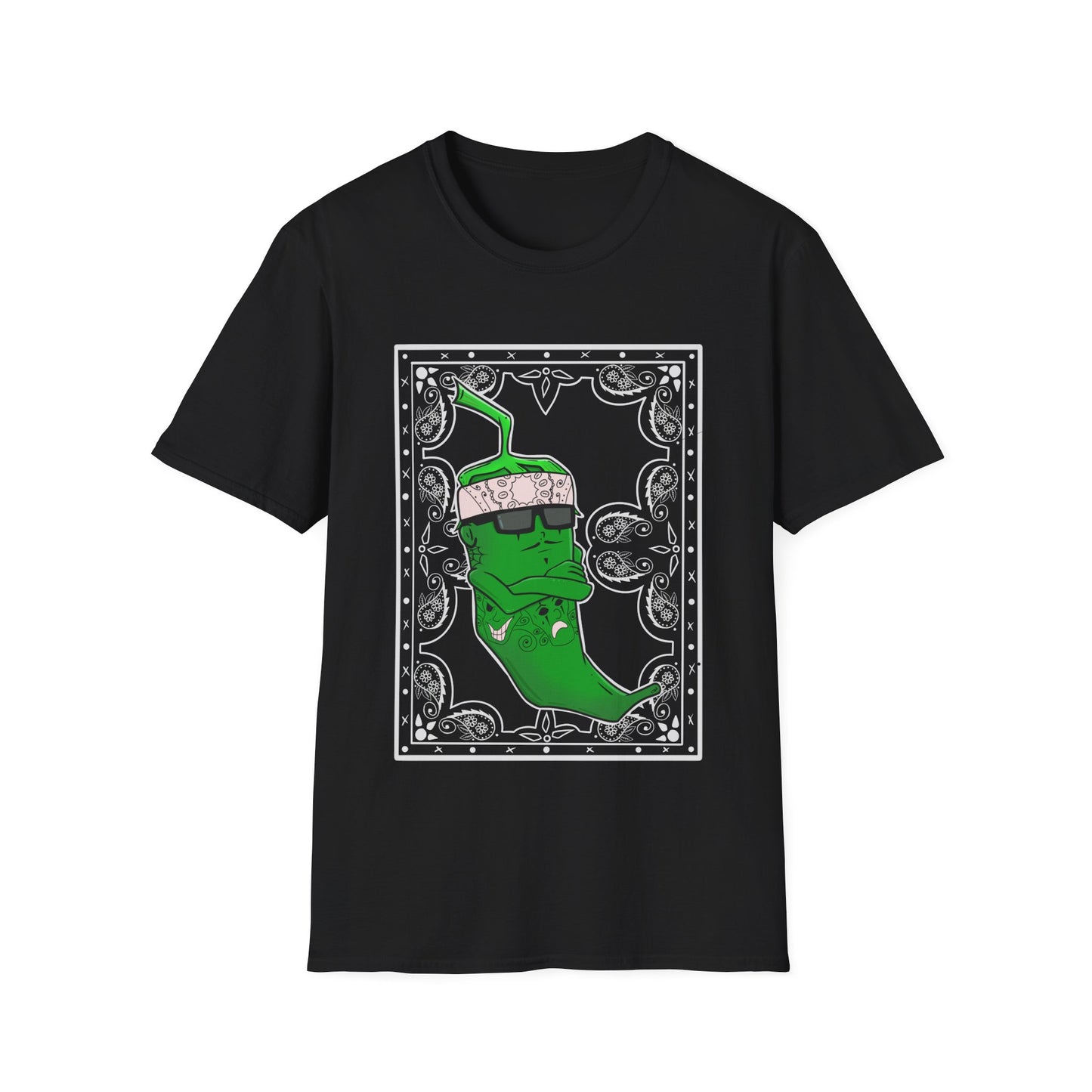 Chile Pepper Graphic T Shirt | Poncho and Lefty’s Mercantile