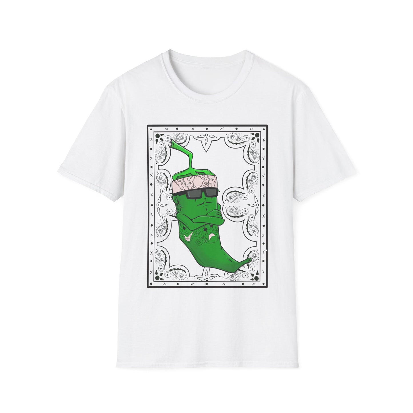 Chile Pepper Graphic T Shirt | Poncho and Lefty’s Mercantile