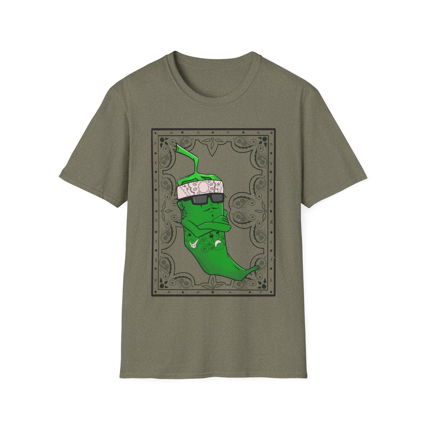 Chile Pepper Graphic T Shirt | Poncho and Lefty’s Mercantile