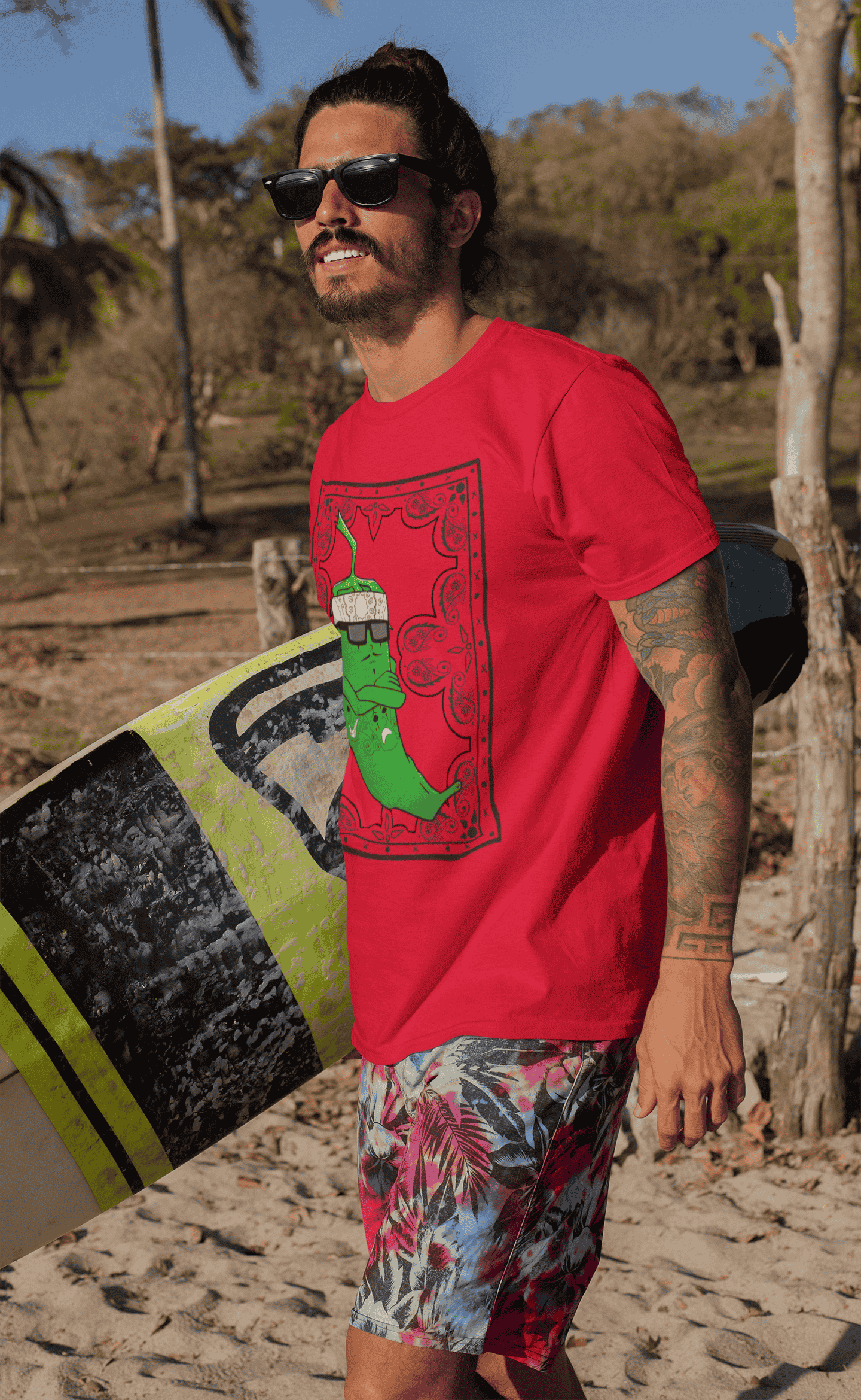 Chile Pepper Graphic T Shirt | Poncho and Lefty’s Mercantile