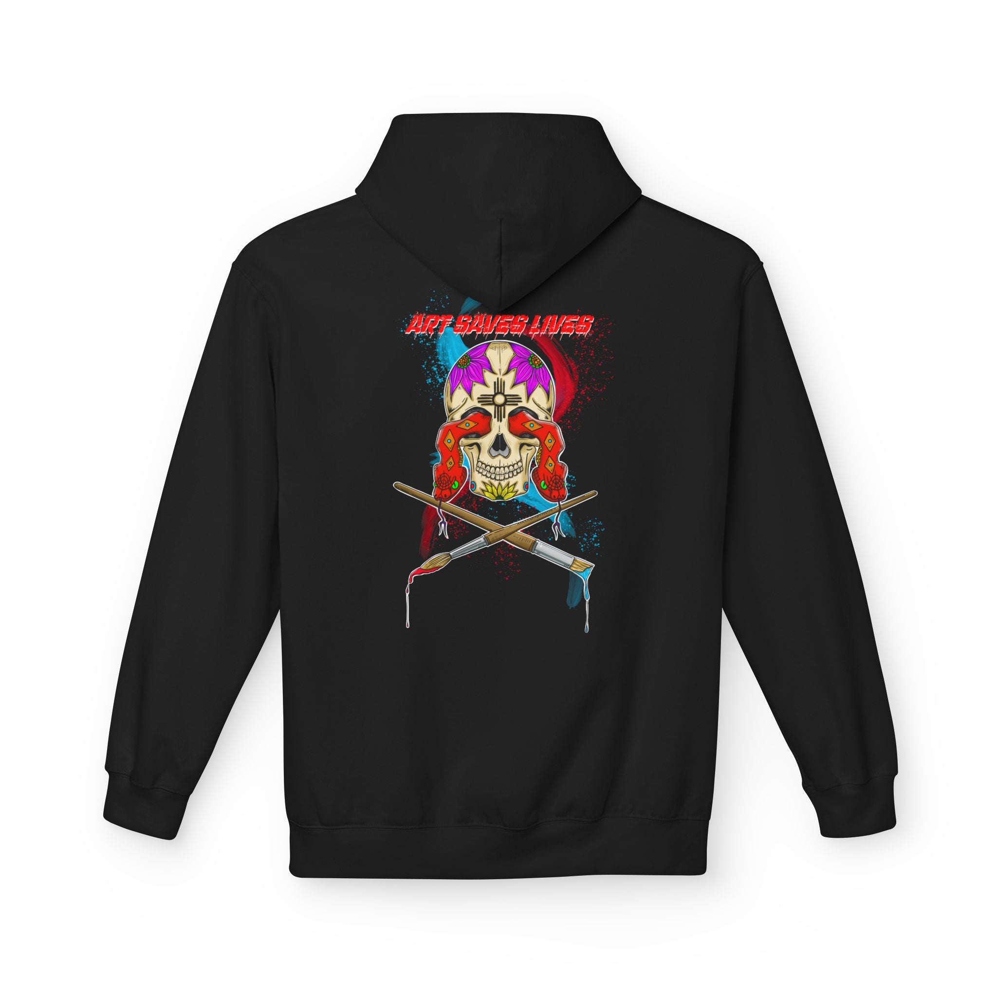 Art Saves Lives Hoodie- Help End Veteran Suicide