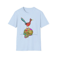 Road Runner On Sugar Skull Graphic Tee