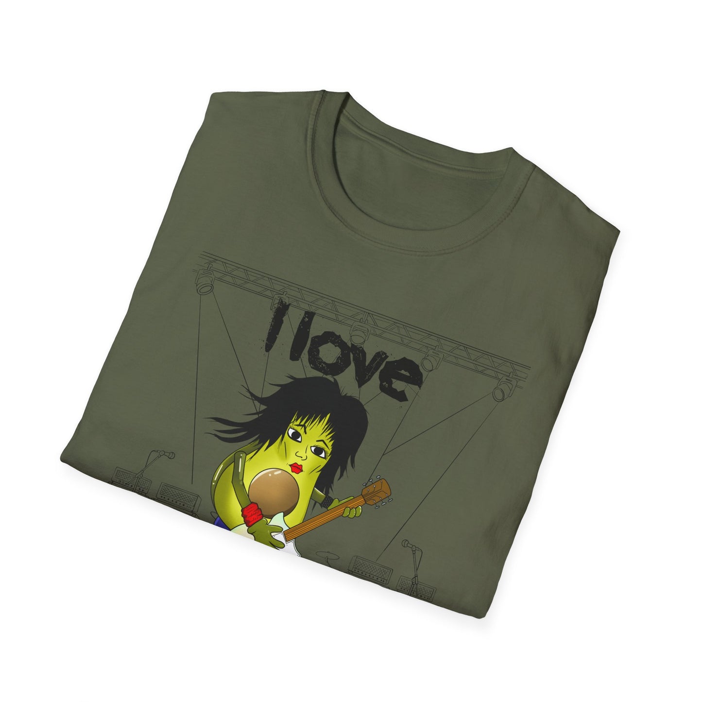 I Love Guac and Roll Avocado Tee