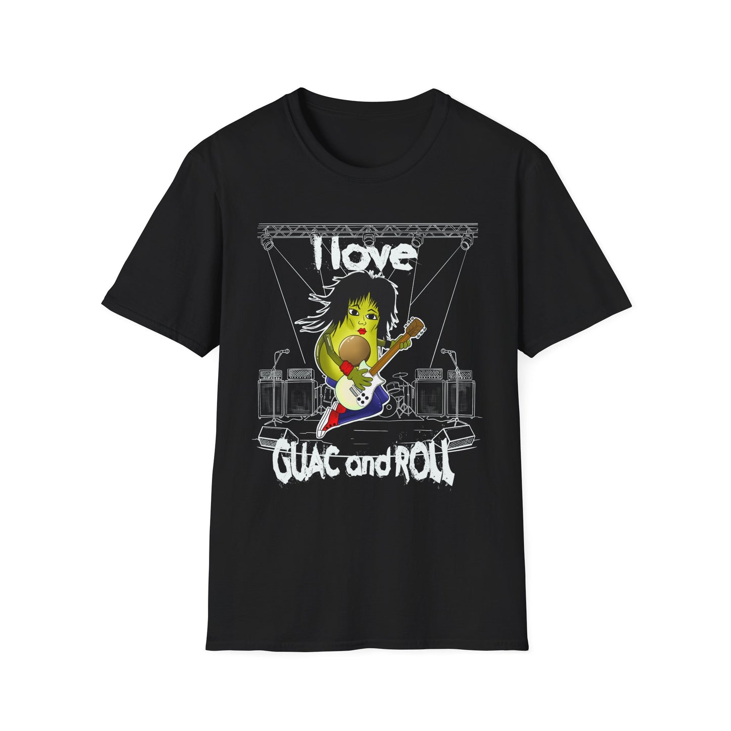 I Love Guac and Roll Avocado Tee