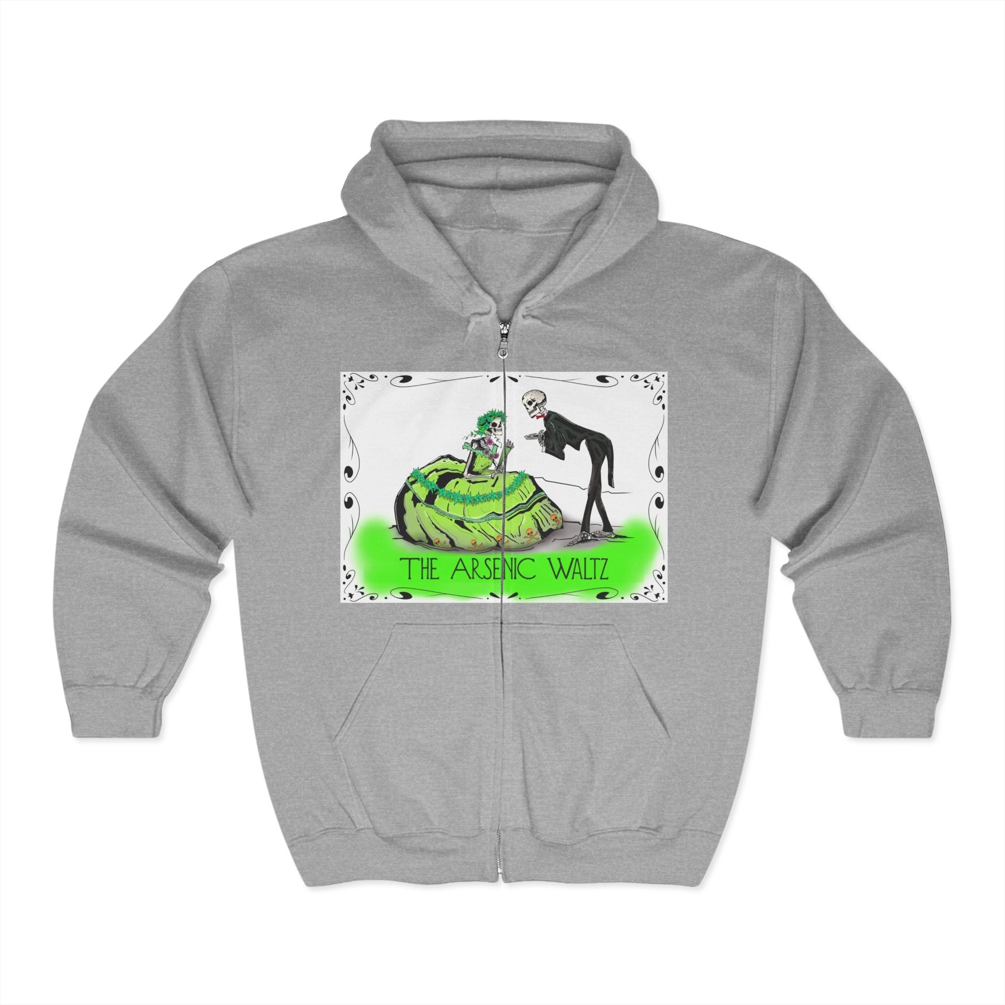 Arsenic Waltz Zip Up Hoodie