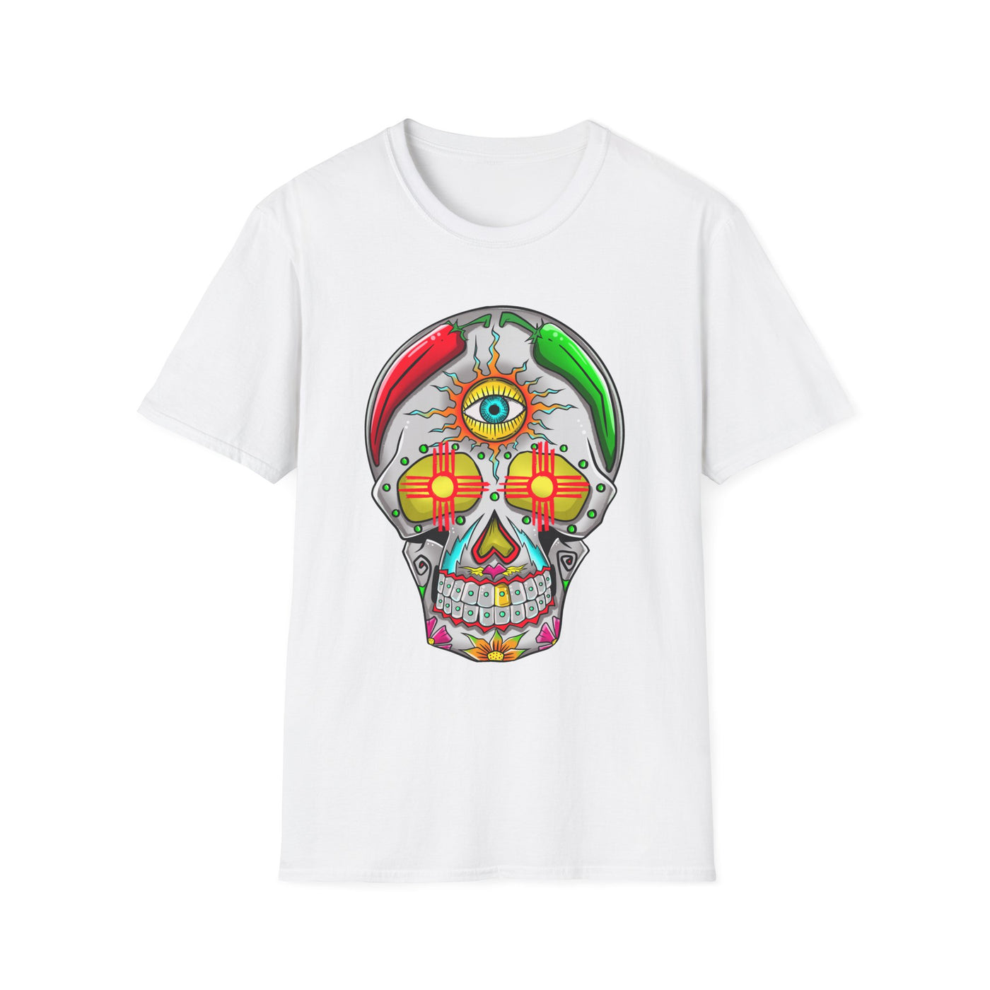 Day of the Dead Southwest Style Graphic Tee