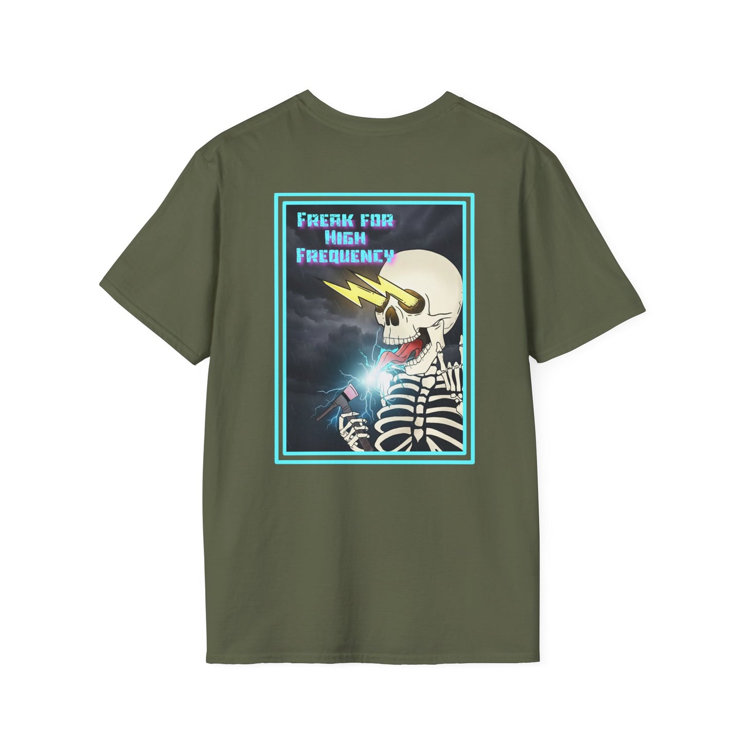 "Freak for High Frequency" TIG Welding Skeleton Tee