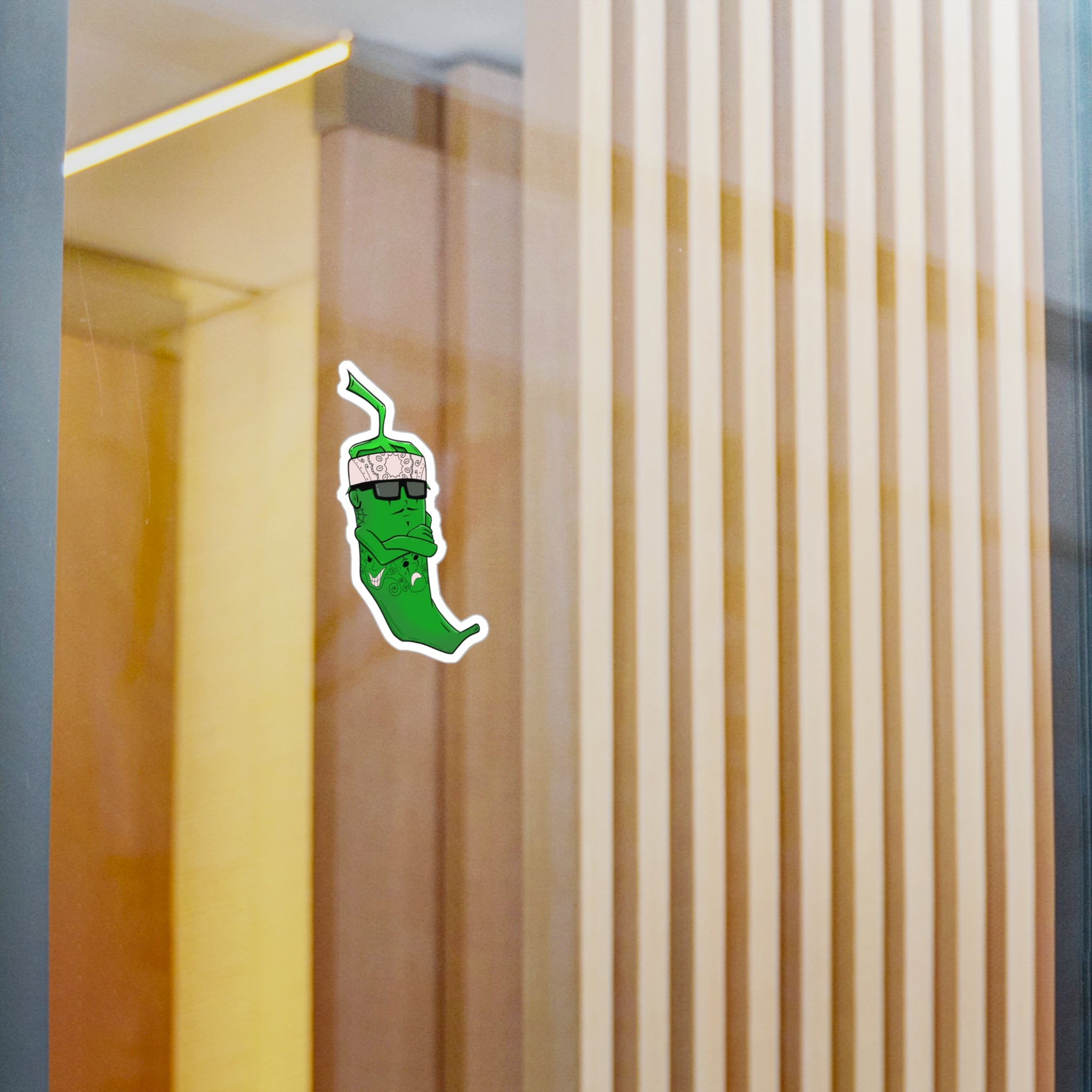Green Chile Vinyl Sticker