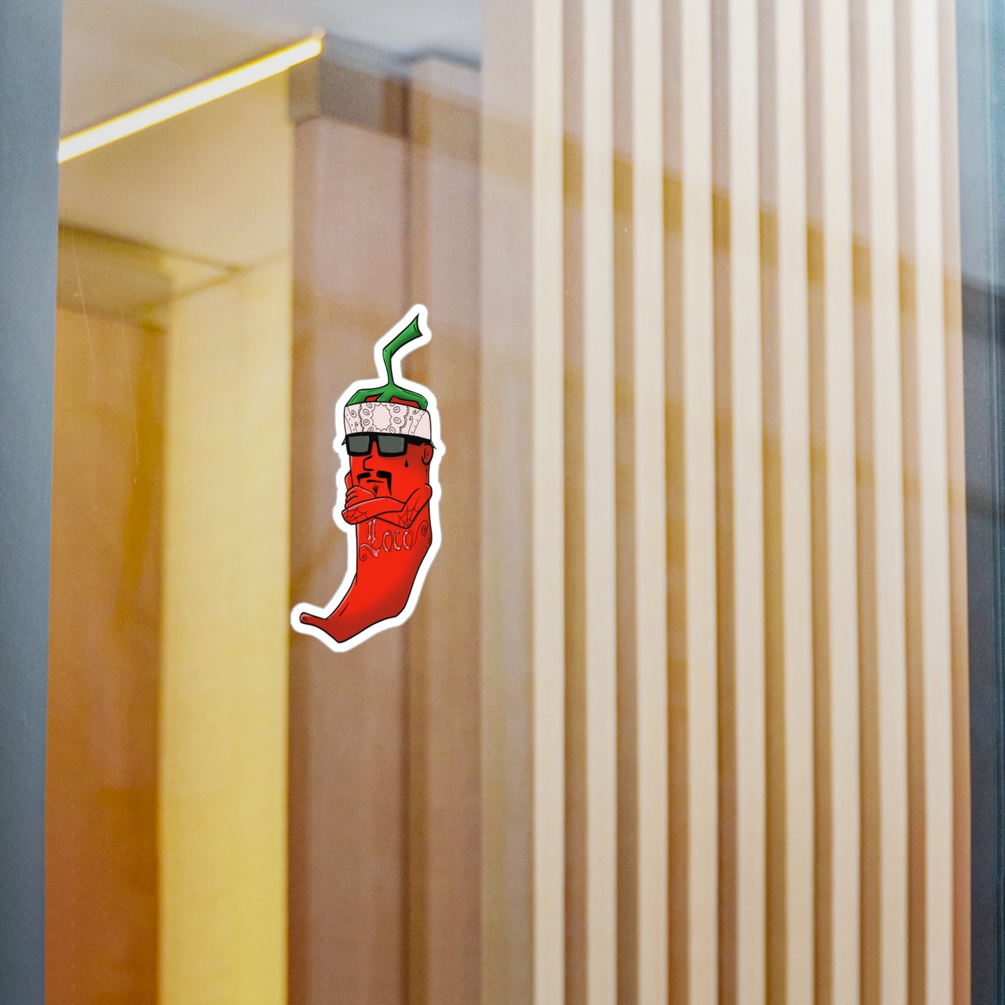 Red Chile Vinyl Sticker