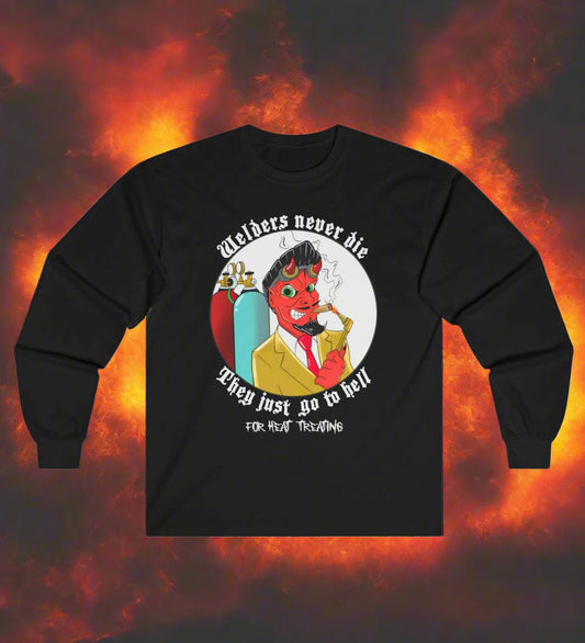 Long Sleeve Tee for Men | Cotton Tee | Poncho and Lefty’s Mercantile