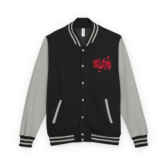 Redrum Graphic Letterman Jacket