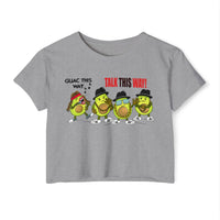 Guac This Way Punny Avocado Crop Top