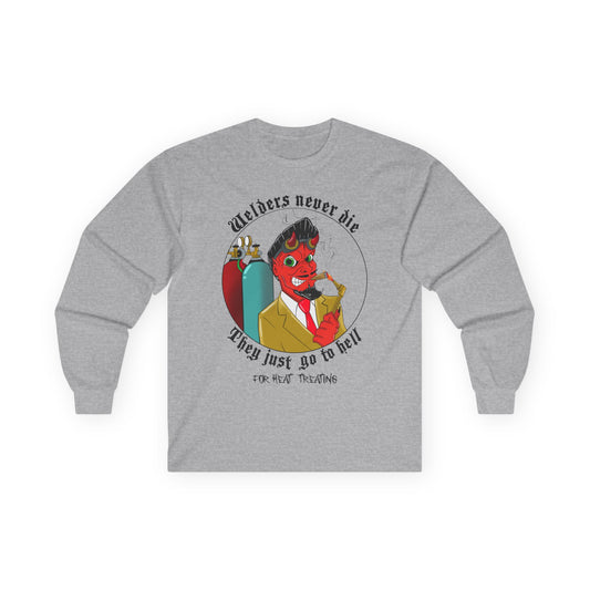 Long Sleeve Tee for Men | Cotton Tee | Poncho and Lefty’s Mercantile