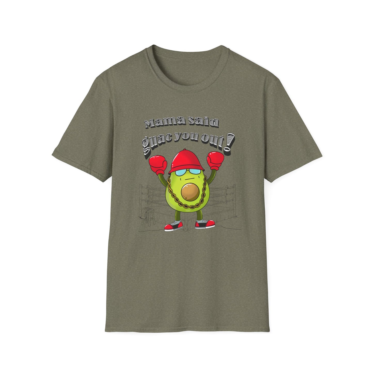 LL Cool A- Mama Said Guac You Out- Punny Avocado Tee