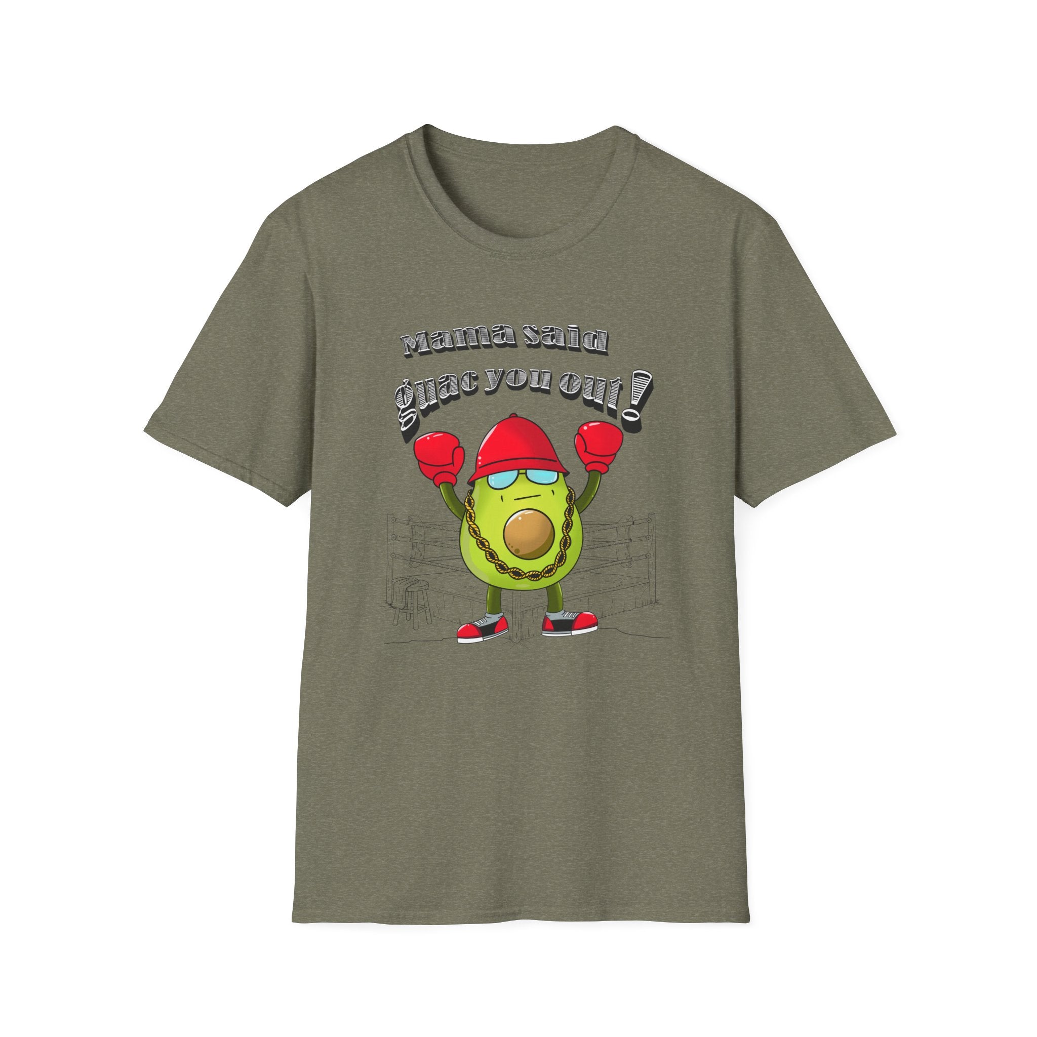 LL Cool A- Mama Said Guac You Out- Punny Avocado Tee