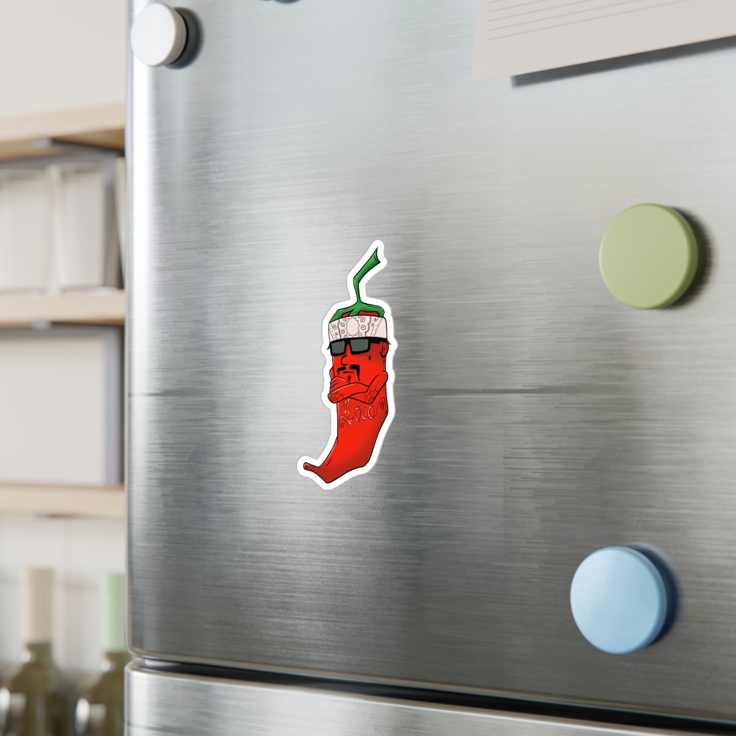 Red Chile Vinyl Sticker