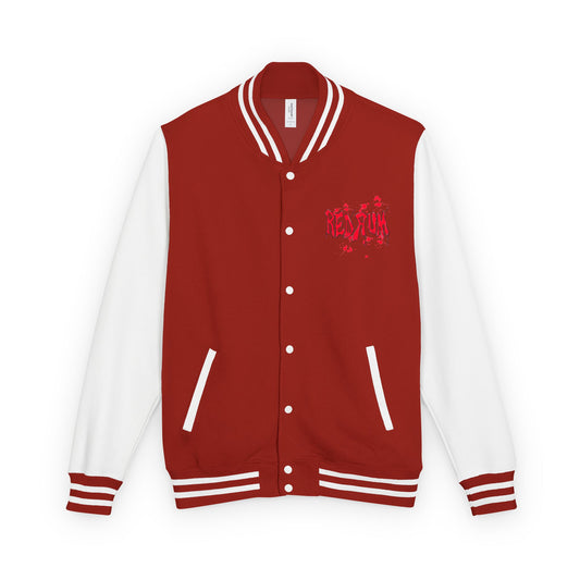 Redrum Graphic Letterman Jacket