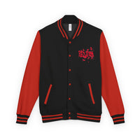 Redrum Graphic Letterman Jacket