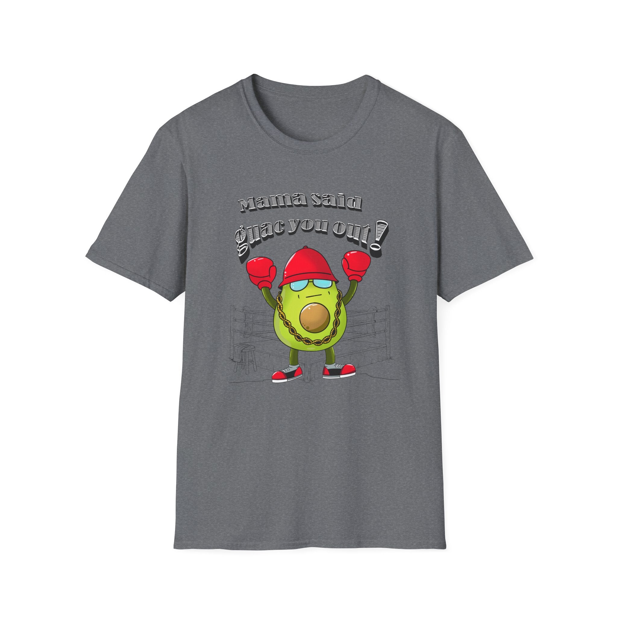 LL Cool A- Mama Said Guac You Out- Punny Avocado Tee