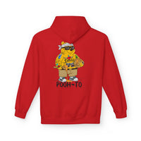 'Pooh-to' Tattooed Bear Graphic Hoodie