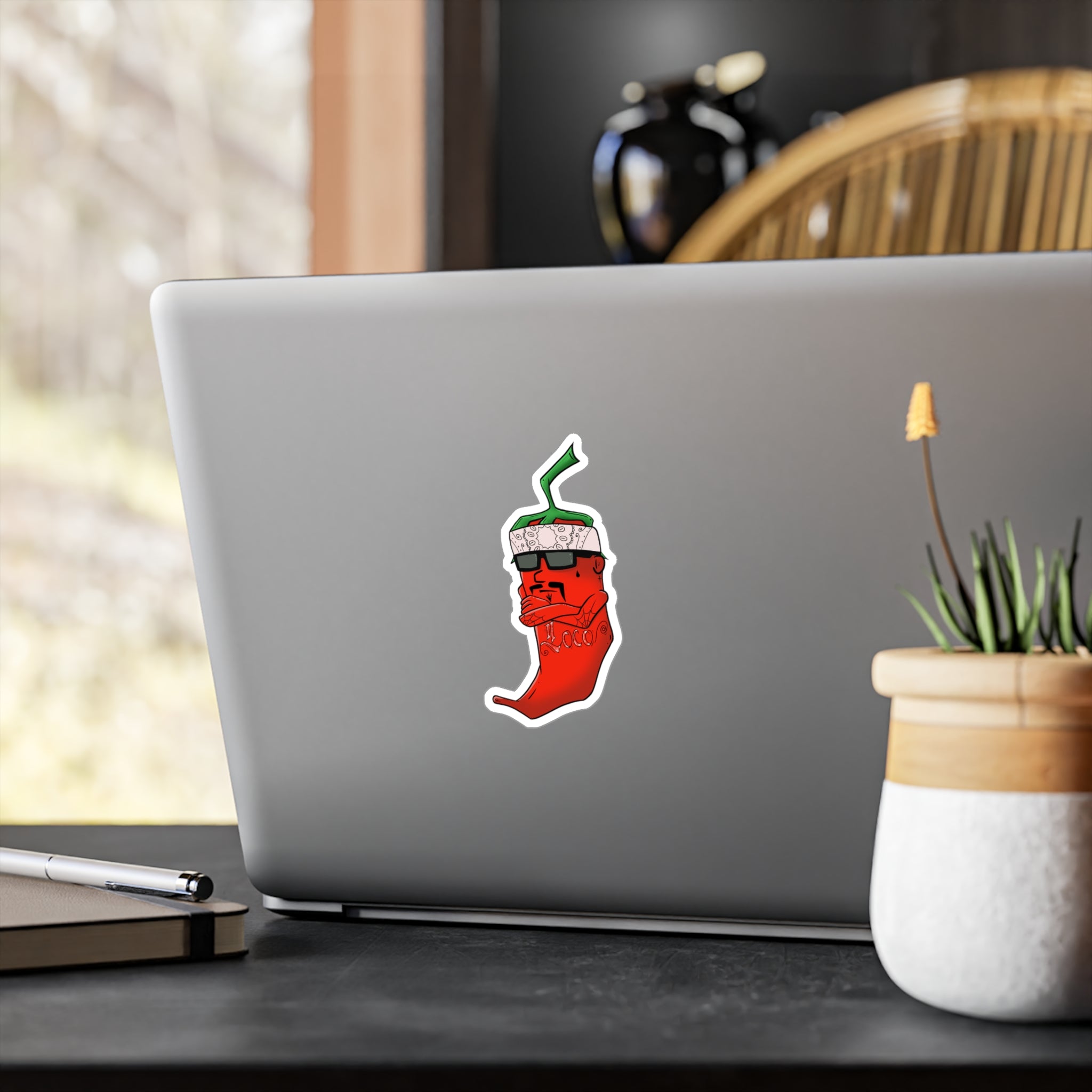 Red Chile Vinyl Sticker
