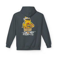 'Pooh-to' Tattooed Bear Graphic Hoodie