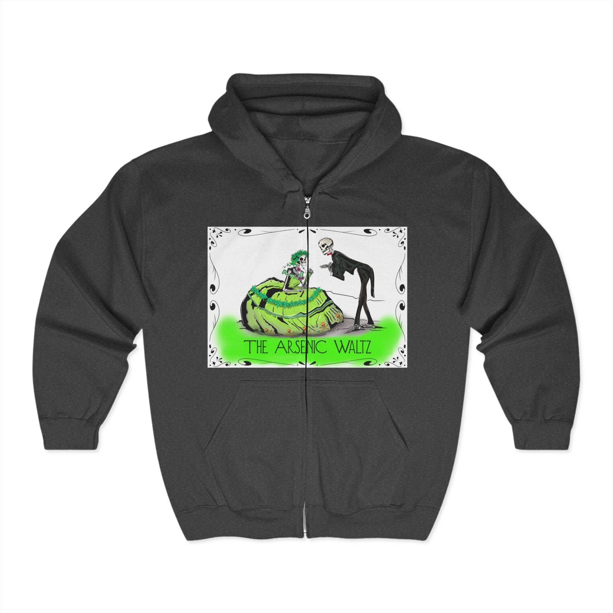 Arsenic Waltz Zip Up Hoodie