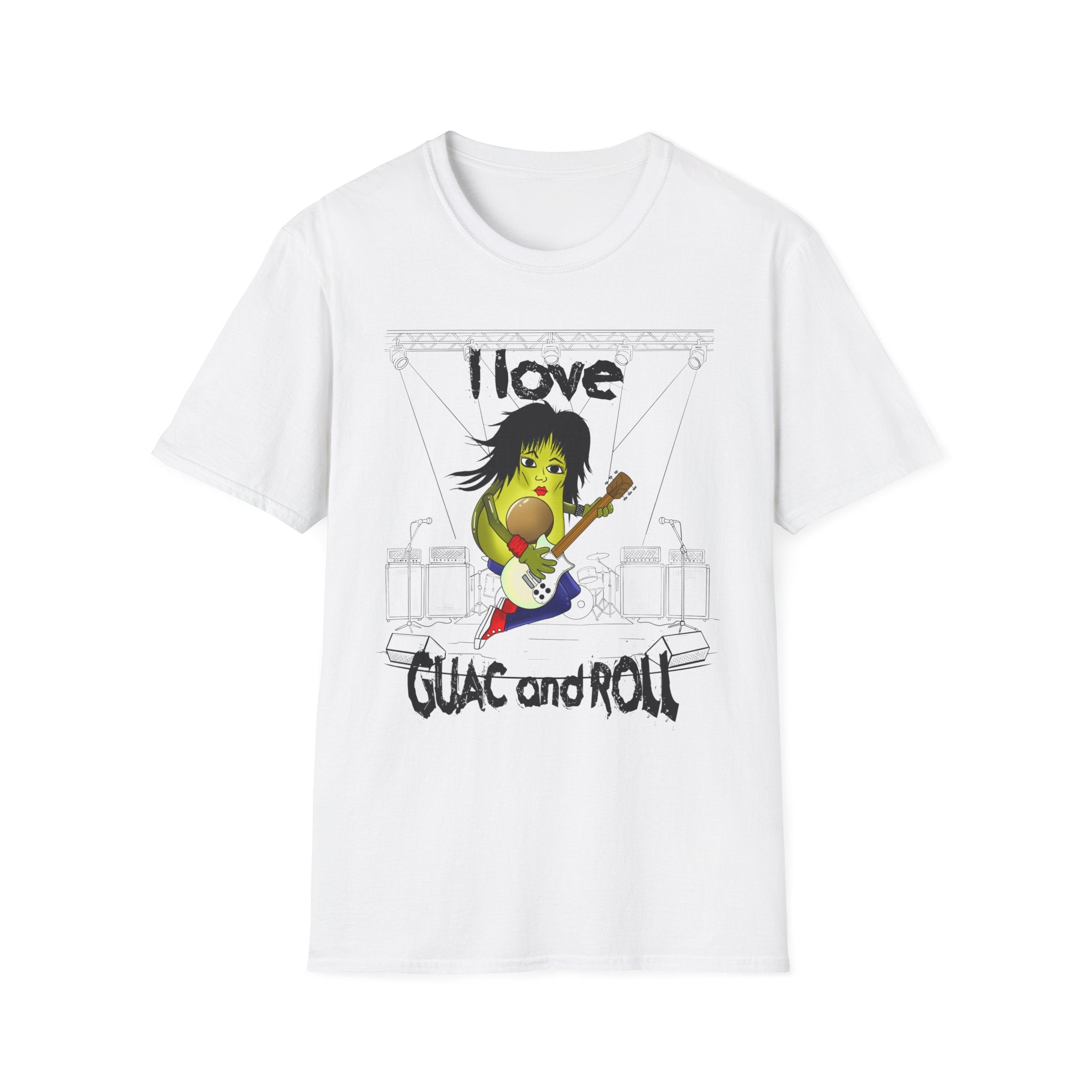 I Love Guac and Roll Avocado Tee