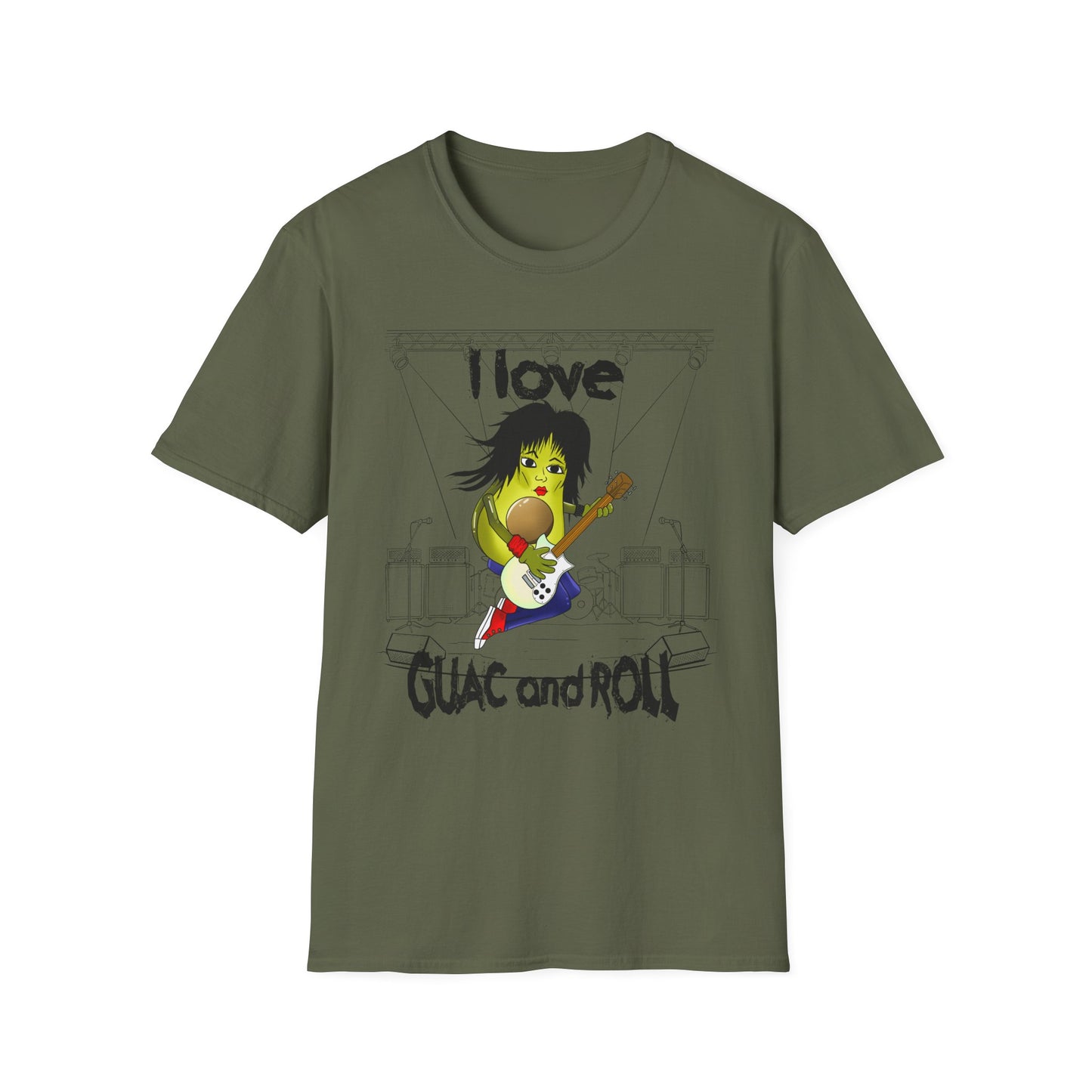 I Love Guac and Roll Avocado Tee