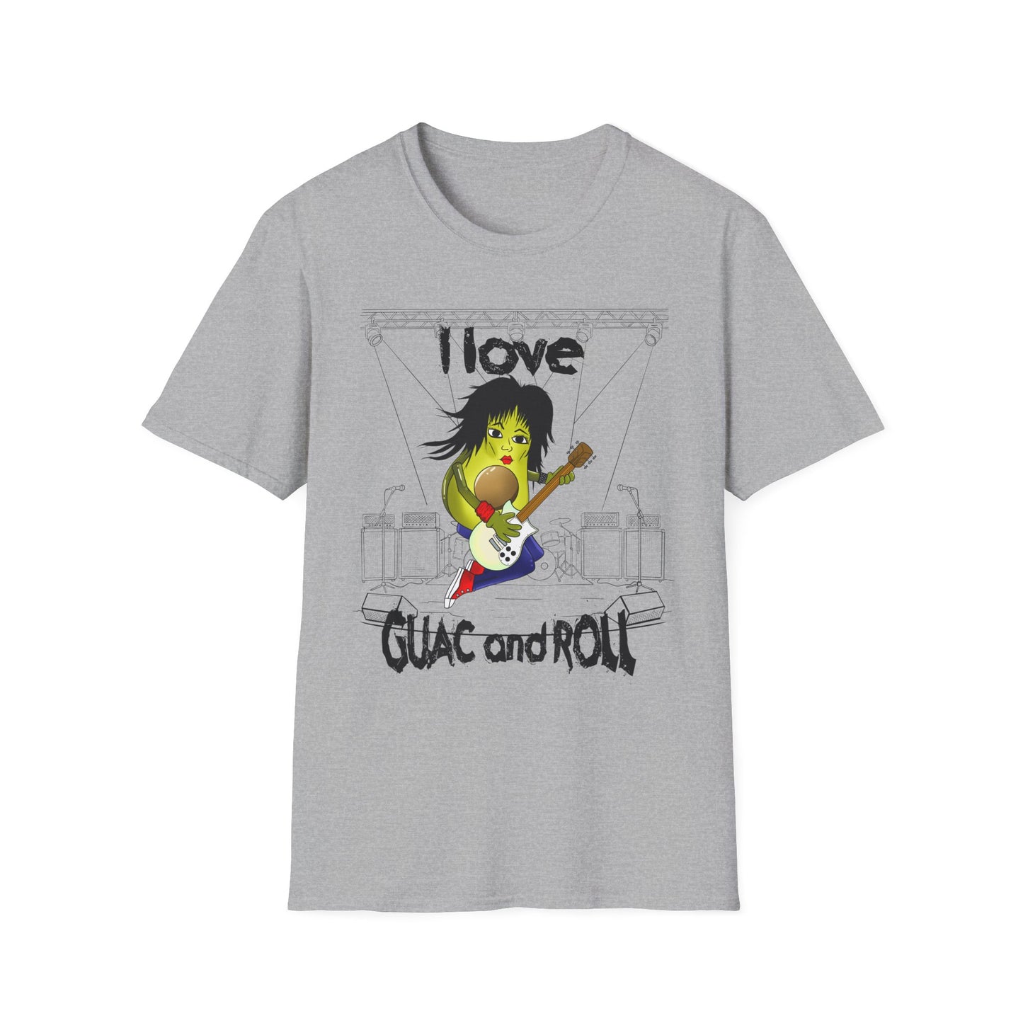 I Love Guac and Roll Avocado Tee
