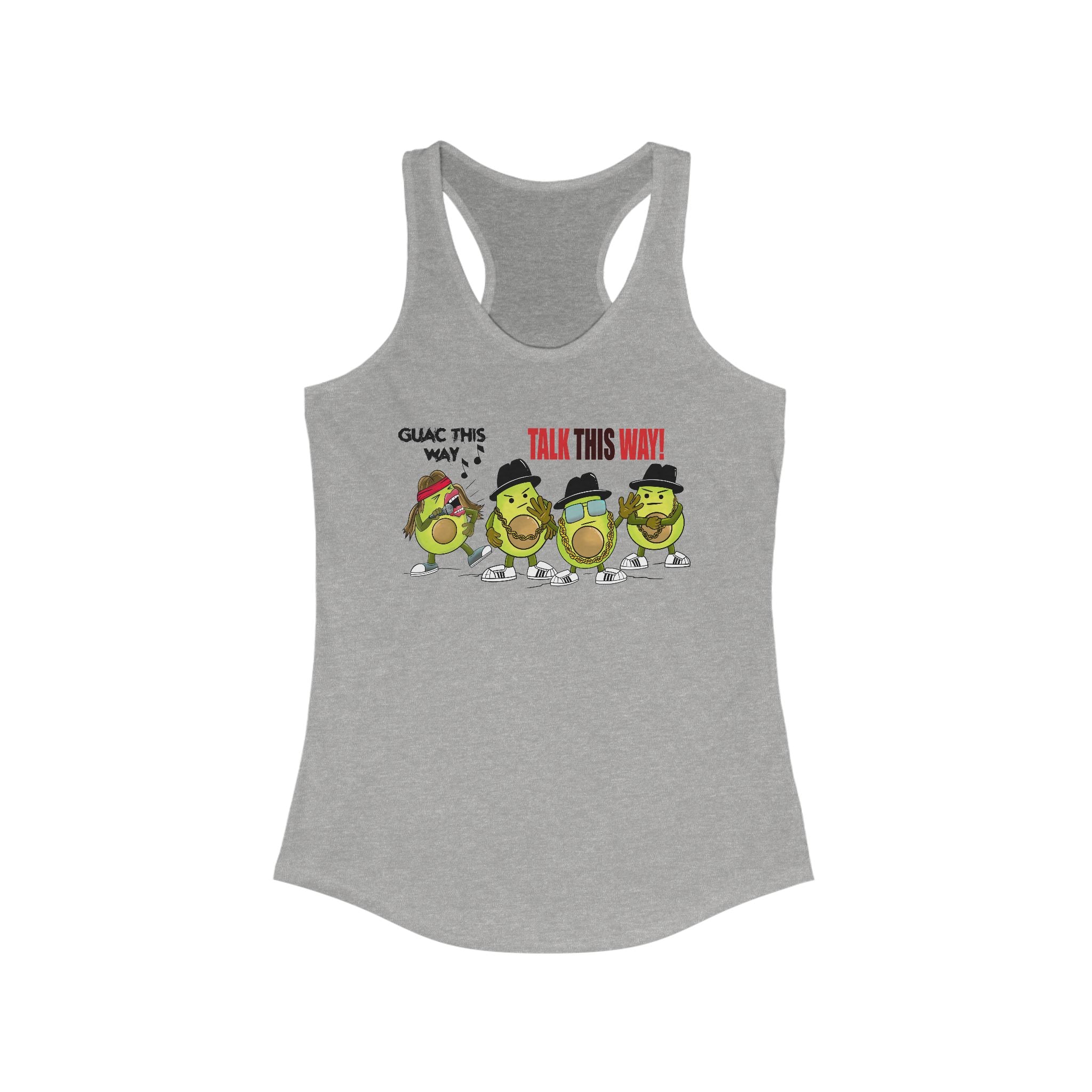 Guac This Way -Punny Avocado Womens Tank
