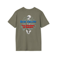 Blue Collar Tee- The Backbone of America