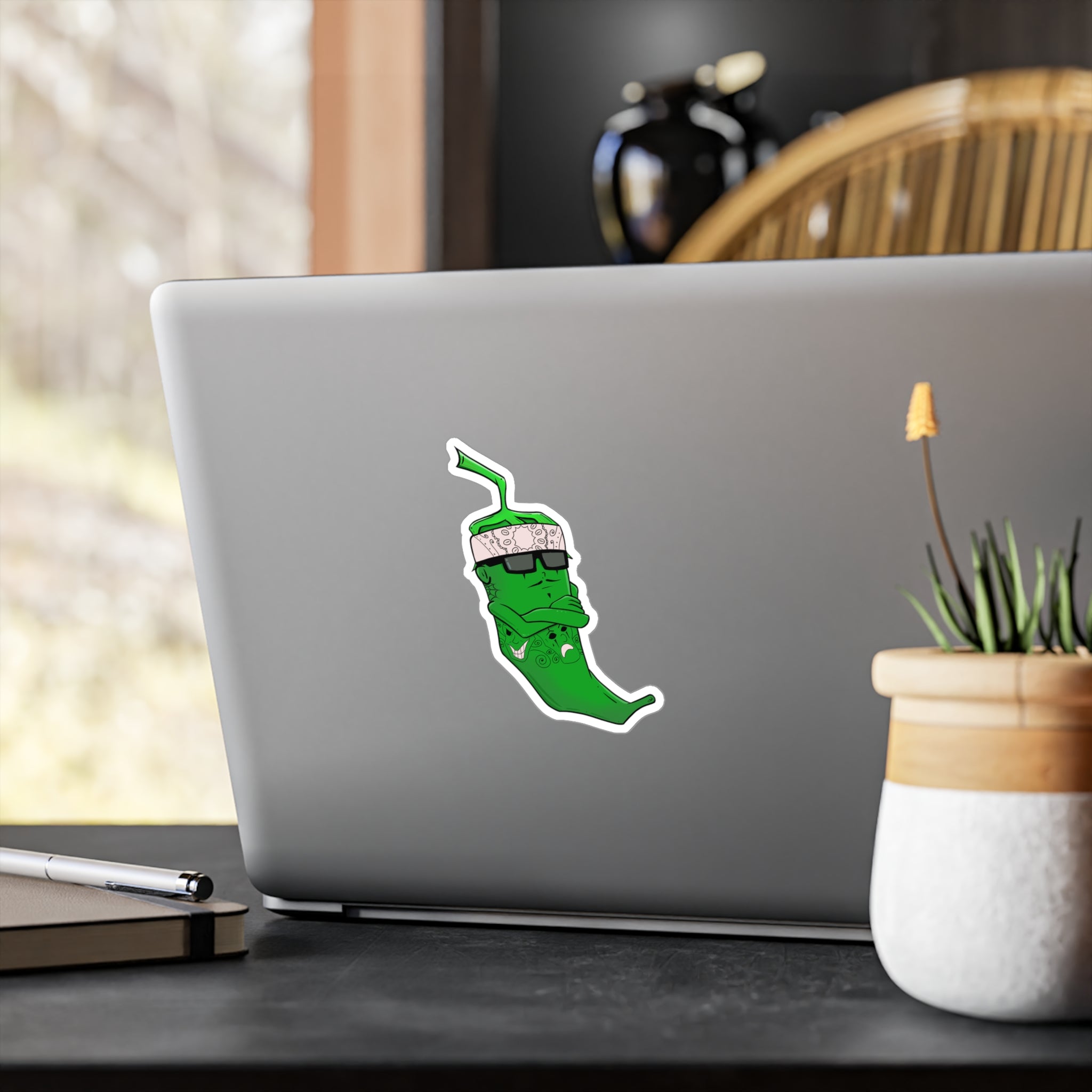 Green Chile Vinyl Sticker