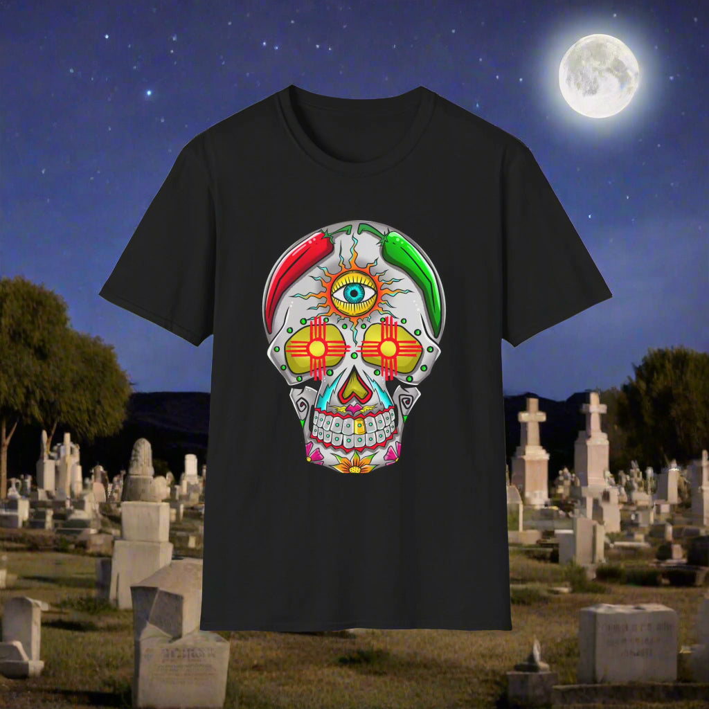 Day of the Dead Southwest Style Graphic Tee