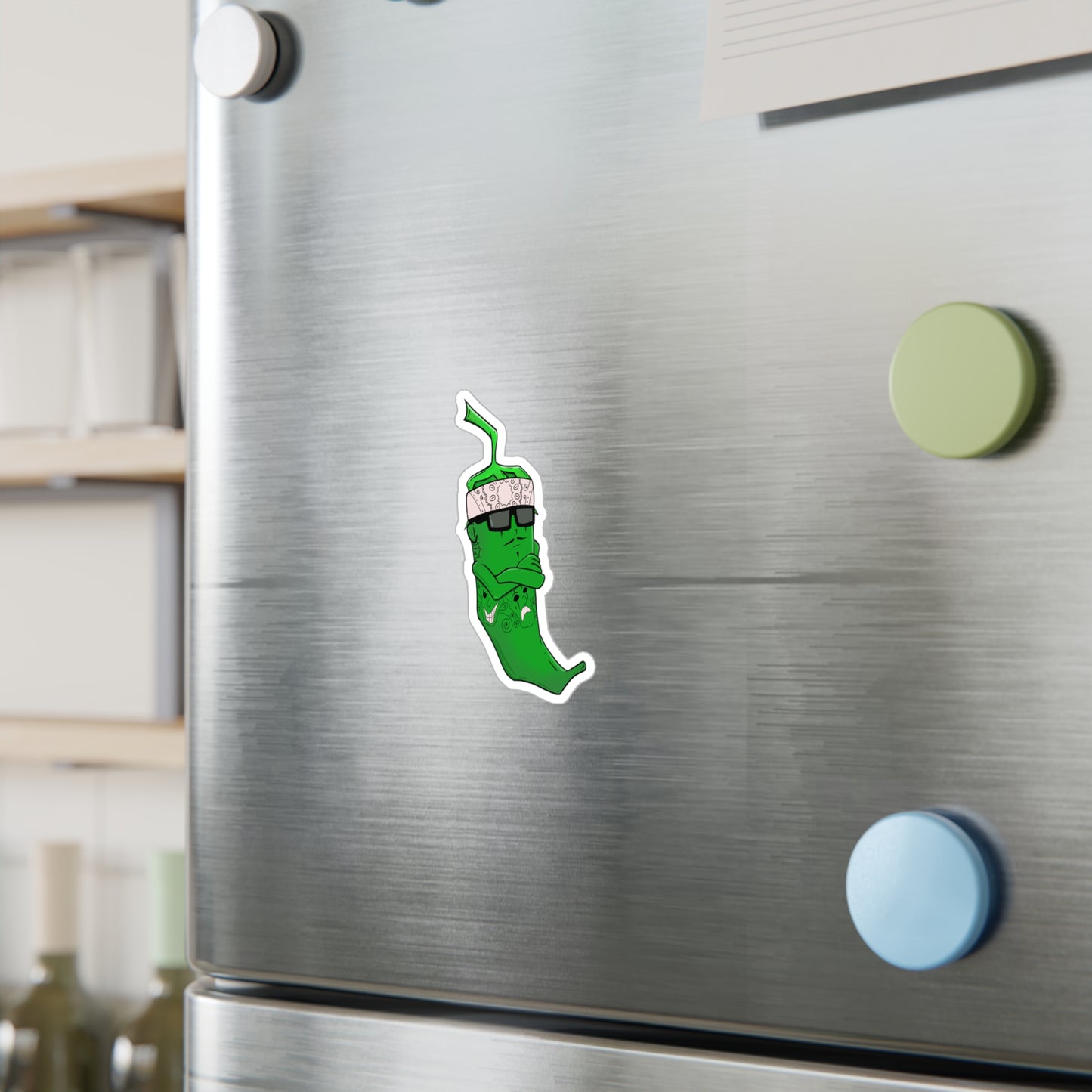 Green Chile Vinyl Sticker