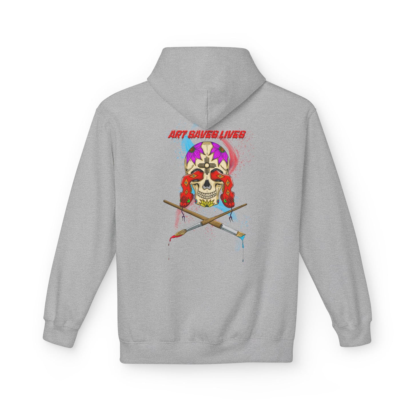 Art Saves Lives Hoodie- Help End Veteran Suicide