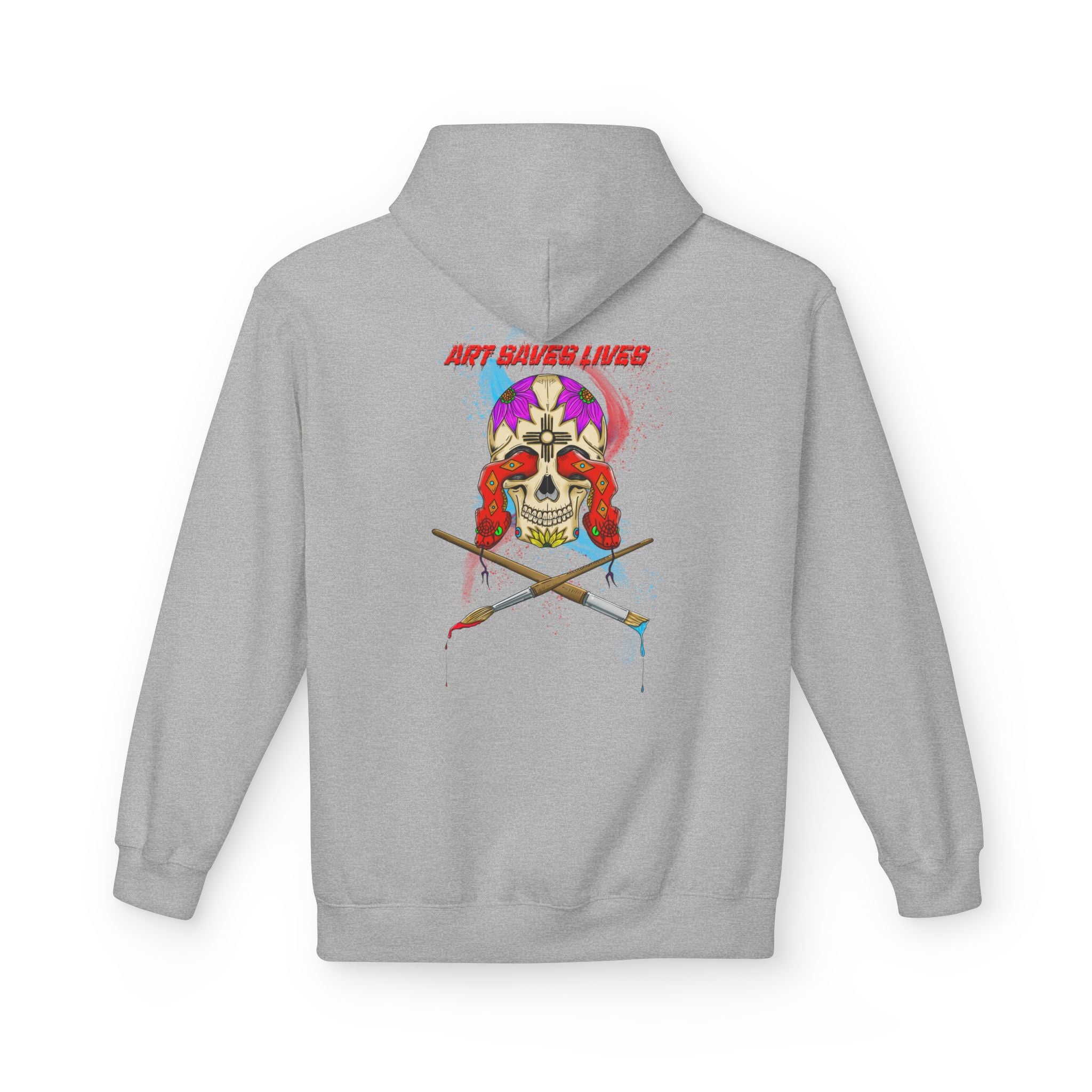 Art Saves Lives Hoodie- Help End Veteran Suicide