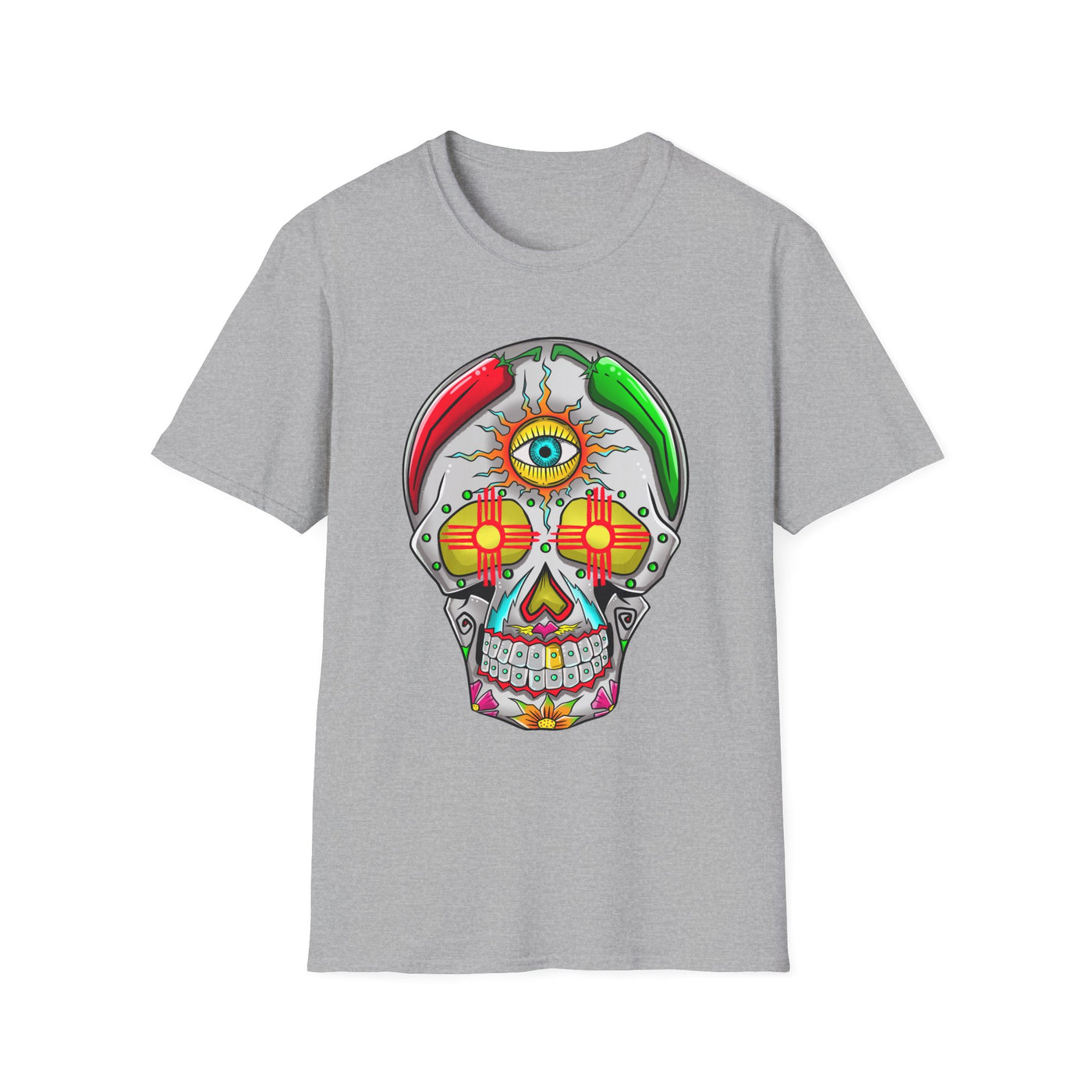 Day of the Dead Southwest Style Graphic Tee