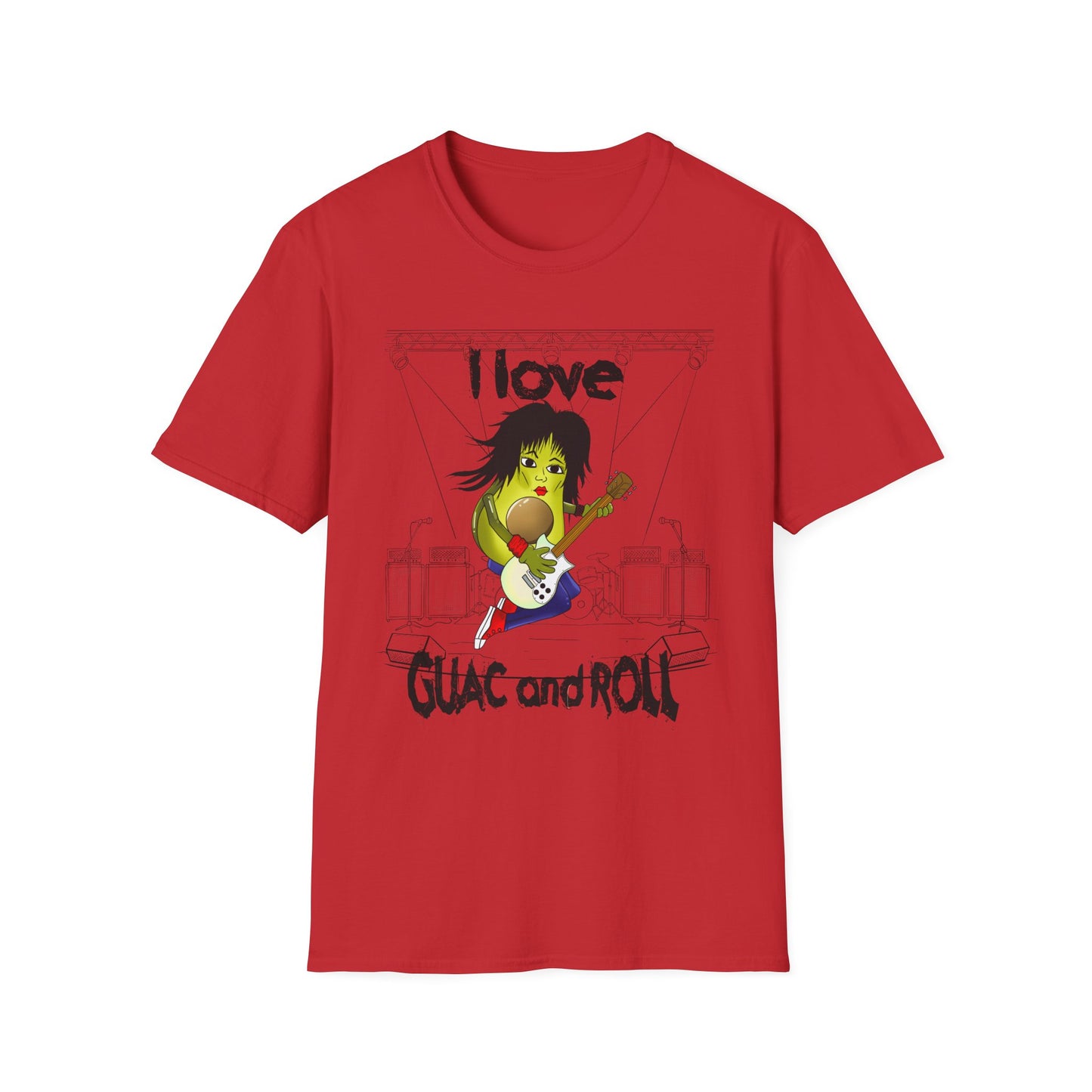 I Love Guac and Roll Avocado Tee