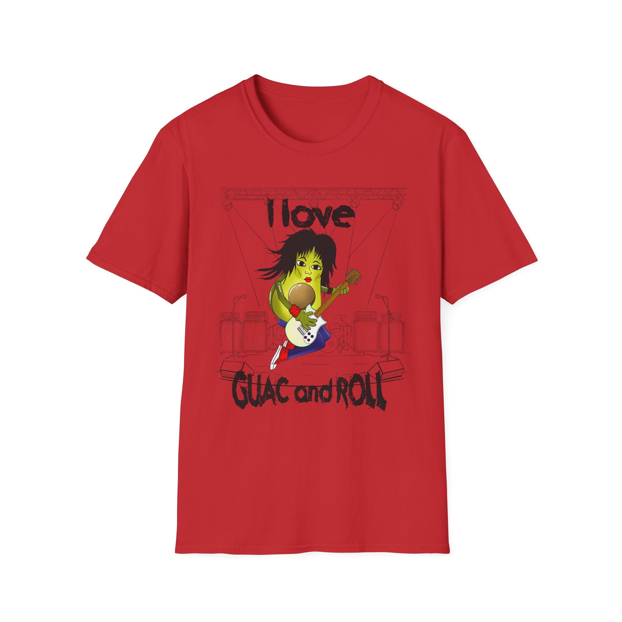 I Love Guac and Roll Avocado Tee